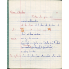 Cahier du jour n°3