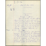 BEPC 1958. Collège de Damville. Devoir d'orthographe