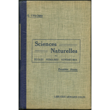 Sciences naturelles. Ecoles primaires supérieures. Première année