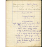 Cahier de compositions