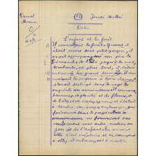 Certificat d'études 1957. Canton de Damville. Dictée-questions