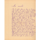 Cahier de poésies