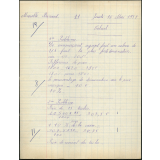 Certificat d'études 1957. Canton de Damville. Devoir de calcul