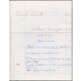 Cahier du jour n°6