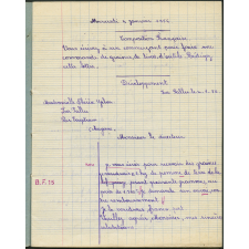 Cahier de composition française