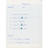 Cahier de brouillon