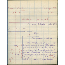 Cahier mensuel