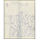 BEPC 1958. Collège de Damville. Devoir d'orthographe