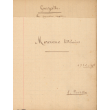 Morceaux littéraires