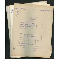 Certificat d'études 1957. Canton de Damville. 17 devoirs de calcul