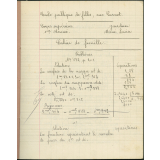 Cahier de famille