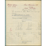 Cahier journalier