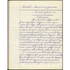 Cahier journalier - Année scolaire 1931-1932
