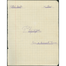 Cahier de
