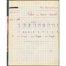 Cahier de devoirs mensuels