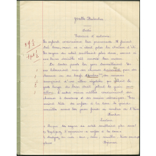 Cahier journalier
