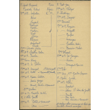 Distribution des Prix - 1960 - Liste de donateurs et brouillon du discours à ses élèves