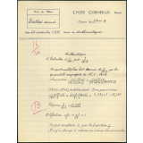 Mathématiques - Lycée Corneille, Rouen, classe de 3ième A