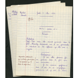 BEPC 1957. Collège de Damville. 3 rédactions