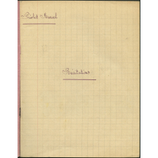 Cahier de ''Récitations