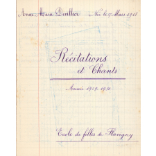 Récitations et chants