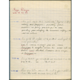 Cahier journalier