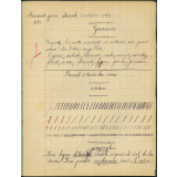 Cahier journalier
