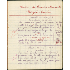 Cahier de devoirs mensuels
