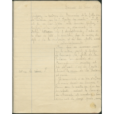 Cahier de Français