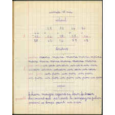 Cahier journalier