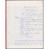 Cahier de Français
