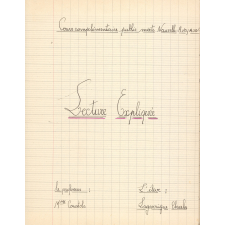 Cahier de