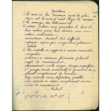 Cahier journalier