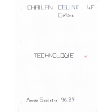 Cahier de