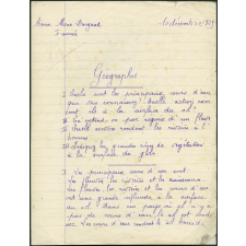 Travaux d'Histoire et de Géographie : Contrôles divers