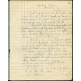 Cahier de brouillon