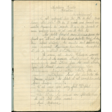 Cahier de brouillon
