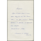 Réponse à l'appel à cotisation d'une mère d'élève pour célébrer les 20 ans de Roland Vadelorge comme instituteur à La Madeleine-de-Nonancourt