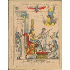Antiquité égyptienne - Le costume et la parure à travers les âges n°1