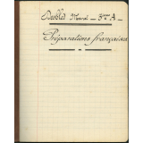 Préparations françaises - 3ième A