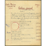 Cahier journal