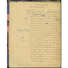Cahier de Répétitions