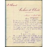 Cahier de classe