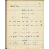 Cahier de classe