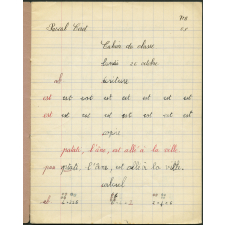 Cahier de classe