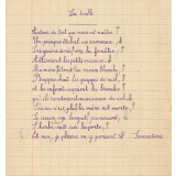 Cahier de récitation