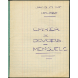 Cahier de devoirs Mensuels