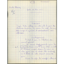 Certificat d'études 1957. Canton de Damville. Rédaction