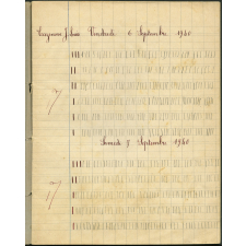 Cahier d'écriture