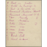 Fiches pour la préparation de la fête de la Jeunesse 1952